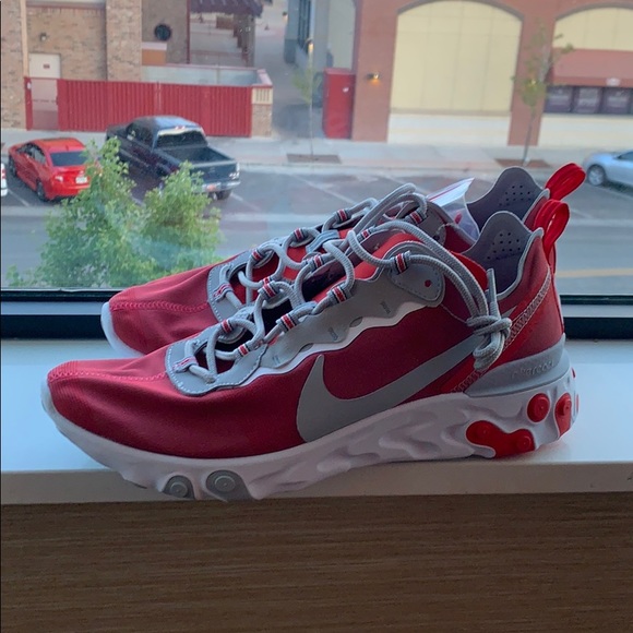 Nike React 55 Ohio State Buckeyes / OSU Size 11 - Picture 2 of 6
